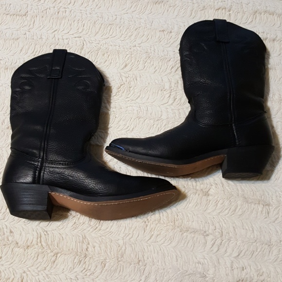 Masterson Boot Co. Black Leather Boots. Sz 6.5 - Picture 4 of 8